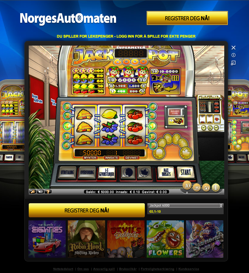 Norgesautomaten Casino
