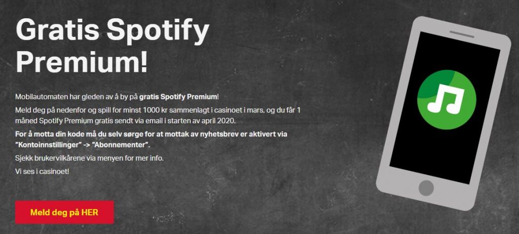 Mobilautomaten Spotify Premium